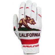Rawlings 5150 Flag Country Batting Gloves Limited Edition, California, Youth Small