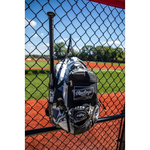 롤링스 Rawlings Remix T-Ball & Youth Baseball & Softball Backpack Bag Series Multiple Colors