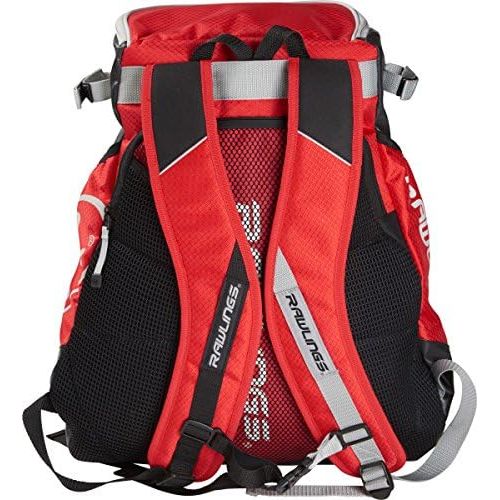 롤링스 Rawlings Sporting Goods Velo Back Pack Gray