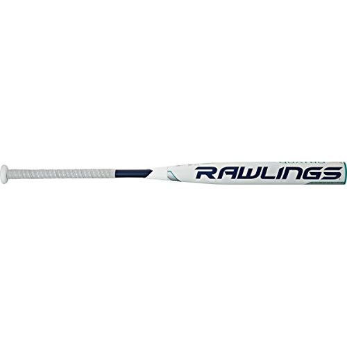 롤링스 Rawlings Sporting Goods Quatro Composite High School/Collegiate Fast Pitch Softball Bat, 34/25 oz