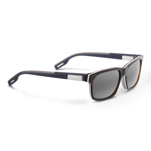  Ray Maui Jim Sunglasses | Eh Brah 284 | Rectangular Frame, Polarized Lenses, with Patented PolarizedPlus2 Lens Technology