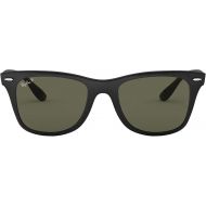 Ray-Ban Mens Wayfarer Liteforce Sunglasses (RB4195 52) Peek
