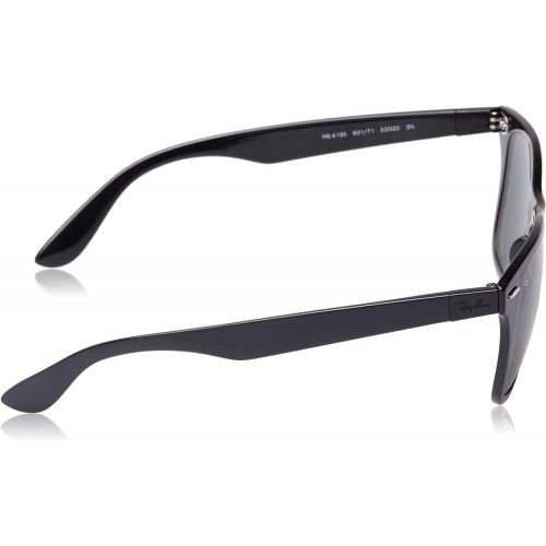  Ray-Ban Mens Wayfarer Liteforce Sunglasses (RB4195 52) Peek