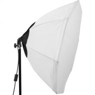 Raya Octagonal Collapsible Softbox for LED Bulbs with Socket (27.6