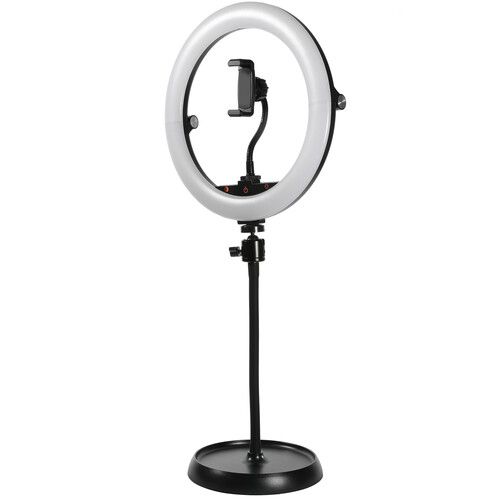  Raya FRB-USB-HS Flexible Tabletop Stand for Ring Light, Smartphone Adapter, or Webcam