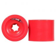 Rayne Lust 70mm, 75mm, 77A, 80A Square-Lipped Center-Set Urethane Longboard Skateboard Wheels