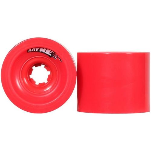  Rayne Lust 70mm, 75mm, 77A, 80A Longboard Wheels, Square-Lipped Center-Set Urethane Longboard Skateboard Wheels, Smooth Finish for Firmer Grip, Slide Thane for Butter Slides, Ideal