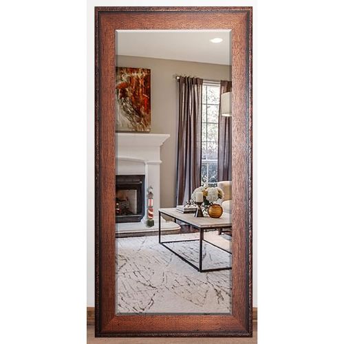  Rayne Mirrors US Made Timber Estate Beveled Full Body Mirror - Walnut 30.5 x 71
