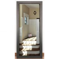 Rayne Mirrors US Made Silver Swift Beveled Full Body Mirror Exterior: 30.5 X 65