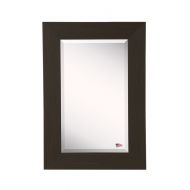 Rayne Mirrors American Made Rayne Black Walnut Beveled Vanity Wall Mirror Black/Brown 23.5 X 35.5