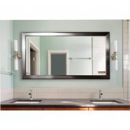 Rayne Mirrors U.S. Made Silver Rounded Large Vanity Mirror 30.5 x 54