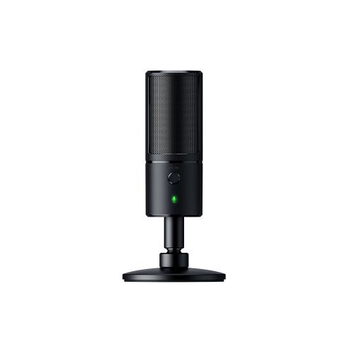 레이저 Razer Seiren X - Professional-Grade High-Definition Studio Sound USB Digital Condenser Microphone with Built-In Shock Mount