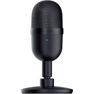 Razer Seiren Mini USB Condenser Microphone: for Streaming and Gaming on PC - Professional Recording Quality - Precise Supercardioid Pickup Pattern - Tilting Stand - Shock Resistant - Classic Black