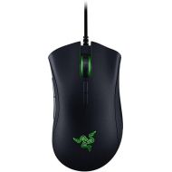 Razer DeathAdder Elite Gaming Mouse: 16,000 DPI Optical Sensor - Chroma RGB Lighting - 7 Programmable Buttons - Mechanical Switches - Rubber Side Grips - Matte Black