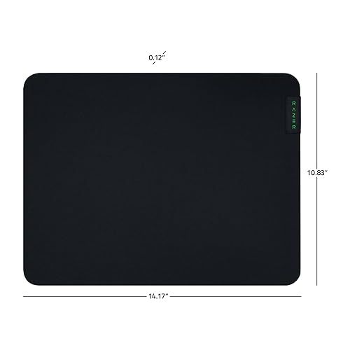 레이저 Razer Gigantus v2 Cloth Gaming Mouse Pad (Medium): Thick, High-Density Foam - Non-Slip Base - Classic Black