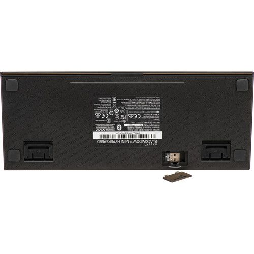 레이저 Razer BlackWidow V3 Mini HyperSpeed Mechanical Gaming Keyboard (Black)