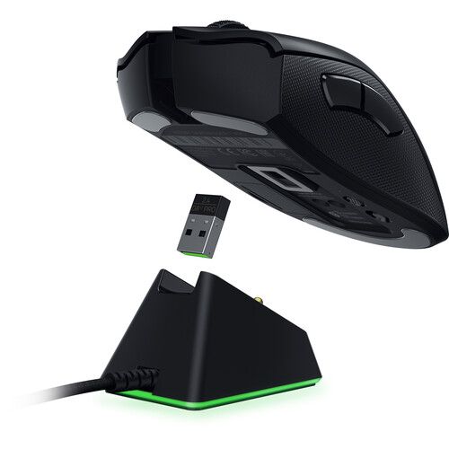 레이저 Razer DeathAdder V2 Pro Ergonomic Wireless Gaming Mouse (Black)
