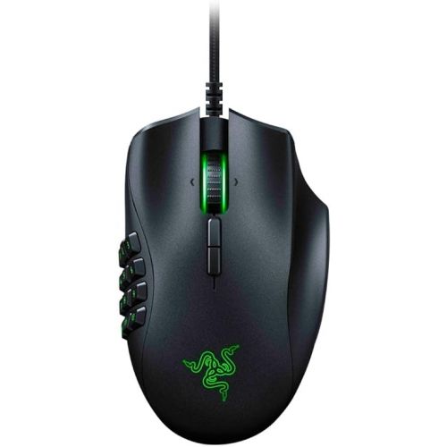 레이저 Razer Naga Trinity Gaming Mouse: 16,000 DPI Optical Sensor - Chroma RGB Lighting - Interchangeable Side Plate w/ 2, 7, 12 Button Configurations - Mechanical Switches