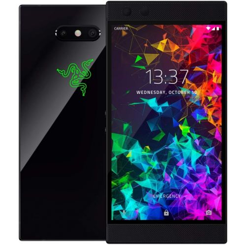 레이저 [아마존핫딜][아마존 핫딜] Razer Phone 2 (New): Unlocked Gaming Smartphone  120Hz QHD Display  Snapdragon 845  Wireless Charging  Chroma  8GB RAM - 64GB - Mirror Black Finish