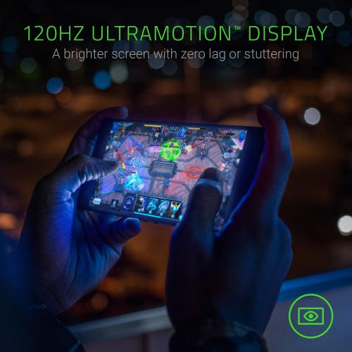 레이저 [아마존핫딜][아마존 핫딜] Razer Phone 2 (New): Unlocked Gaming Smartphone  120Hz QHD Display  Snapdragon 845  Wireless Charging  Chroma  8GB RAM - 64GB - Mirror Black Finish