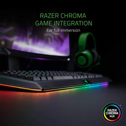 레이저 [아마존핫딜][아마존 핫딜] Razer Cynosa Chroma Pro Gaming Keyboard: Customizable Chroma RGB Lighting W/Underglow - Individuallly Backlit Keys - Spill-Resistant Design - Programmable Macro Functionality