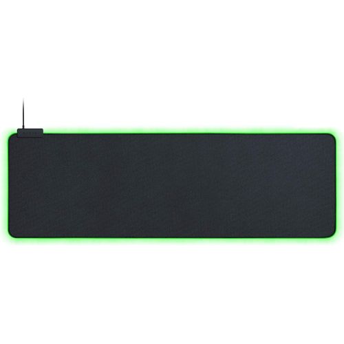 레이저 [아마존핫딜][아마존 핫딜] Razer Goliathus Extended Chroma Gaming Mouse Pad: Customizable Chroma RGB Lighting - Soft, Cloth Material - Balanced Control & Speed - Non-Slip Rubber Base - Matte Black