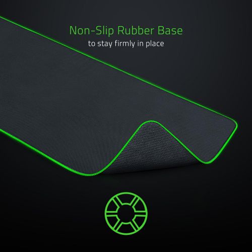 레이저 [아마존핫딜][아마존 핫딜] Razer Goliathus Extended Chroma Gaming Mouse Pad: Customizable Chroma RGB Lighting - Soft, Cloth Material - Balanced Control & Speed - Non-Slip Rubber Base - Matte Black