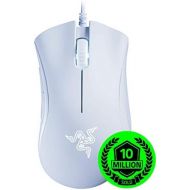 [아마존 핫딜] Razer DeathAdder Essential Gaming Mouse: 6400 DPI Optical Sensor - 5 Programmable Buttons - Mechanical Switches - Rubber Side Grips - White