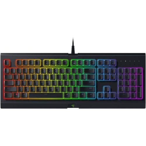 레이저 [아마존베스트]Razer Cynosa Chroma Gaming Keyboard: Customizable Chroma RGB Lighting - Individuallly Backlit Keys - Spill-Resistant Design - Programmable Macro Functionality