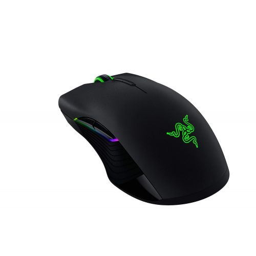 레이저 [아마존 핫딜]  [아마존핫딜]Razer Lancehead Wireless (2019) - Kabellose Hoechstleistung in Gamingqualitat - Praziser Optischer Sensor - adaptive Frequenztechnologie - Gaming Maus fuer links- und Rechtshander, G