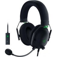 Razer BlackShark V2 Gaming Headset: THX 7.1 Spatial Surround Sound - 50mm Drivers - Detachable Mic - PC, PS4, PS5, Switch, Xbox One, Xbox Series X & S, Mobile - 3.5 mm Audio Jack &