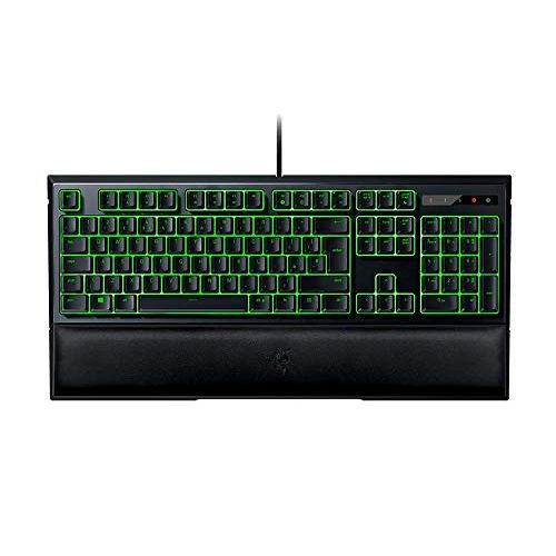 레이저 RAZER ORNATA Expert: Mecha-Membrane - Individually Backlit Mid-Height Keys - Leatherette Wrist Rest - Gaming Keyboard - Gaming Keyboard (RZ03-02041800-R3U1)