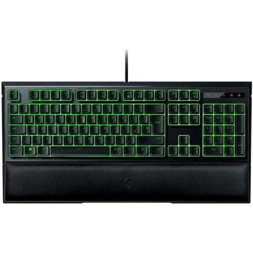 레이저 RAZER ORNATA Expert: Mecha-Membrane - Individually Backlit Mid-Height Keys - Leatherette Wrist Rest - Gaming Keyboard - Gaming Keyboard (RZ03-02041800-R3U1)