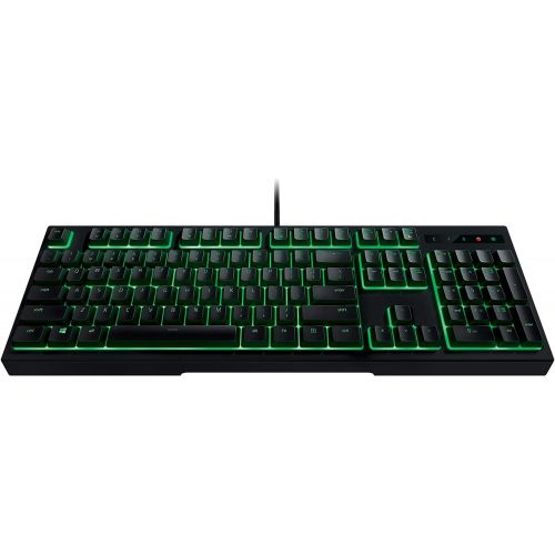 레이저 RAZER ORNATA Expert: Mecha-Membrane - Individually Backlit Mid-Height Keys - Leatherette Wrist Rest - Gaming Keyboard - Gaming Keyboard (RZ03-02041800-R3U1)