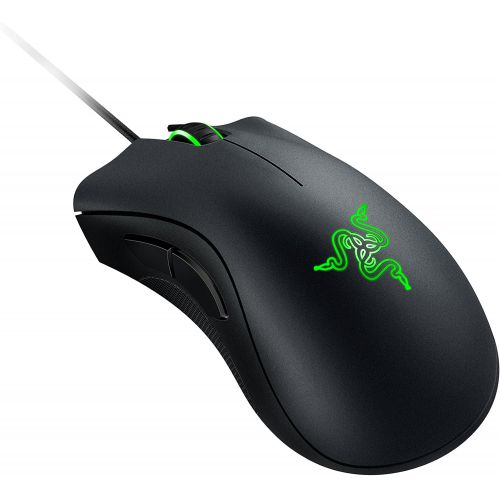 레이저 Razer DeathAdder Chroma - Multi-Color Ergonomic Gaming Mouse - 10,000 DPI Sensor - Comfortable Grip - Worlds Most Popular Gaming Mouse