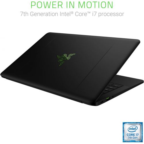 레이저 Razer Blade Stealth 13.3 QHD+ Touchscreen Ultrabook Laptop - 7th Generation Intel Core i7-7550U - 16GB RAM - 512GB SSD - Windows 10 - CNC Aluminum - Black