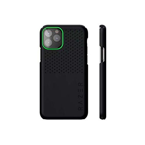 레이저 Razer Arctech Slim for iPhone 11 Pro Case: Thermaphene & Venting Performance Cooling - Wireless Charging Compatible - Matte Black