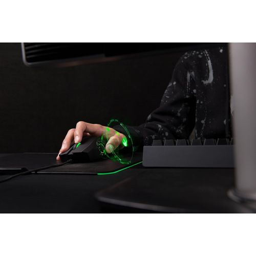 레이저 RAZER NAGA HEX V2: 7 Button Thumb Grid - 16,000 Adjustable DPI - New Ergonomic Form Factor - MOBA Gaming Mouse