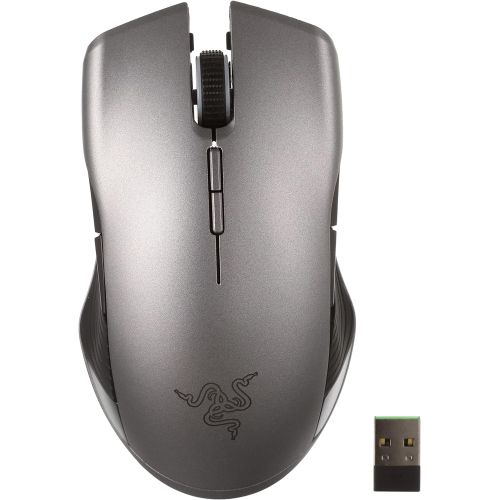 레이저 Razer Lancehead 5G Optical Sensor 16,000 Dpi On-Board and Cloud Memory, Ambidextrous Gaming Mouse with Razer Chroma RGB Lighting - Grey