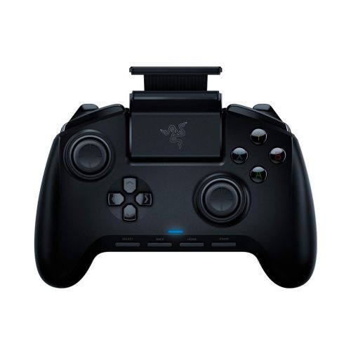 레이저 Razer Raiju Mobile: Ergonomic Multi-Function Button Layout - Hair Trigger Mode - Adjustable Phone Mount - Mobile Gaming Controller for PS4