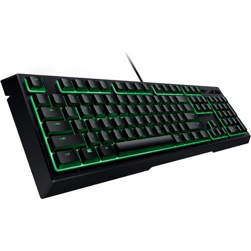 레이저 RAZER ORNATA EXPERT: Mecha-Membrane - Individually Backlit Mid-Height Keys - Leatherette Wrist Rest - Gaming Keyboard - Gaming Keyboard (RZ03-02041800-R3U1)