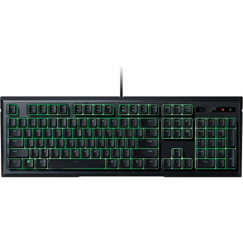 레이저 RAZER ORNATA EXPERT: Mecha-Membrane - Individually Backlit Mid-Height Keys - Leatherette Wrist Rest - Gaming Keyboard - Gaming Keyboard (RZ03-02041800-R3U1)