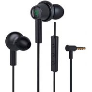 Razer Hammerhead Duo Wired Earbuds: Custom-Tuned Dual-Driver Technology - in-Line Mic & Volume Control - Aluminum Frame - Braided Cable - 3.5mm Headphone Jack - Matte Black