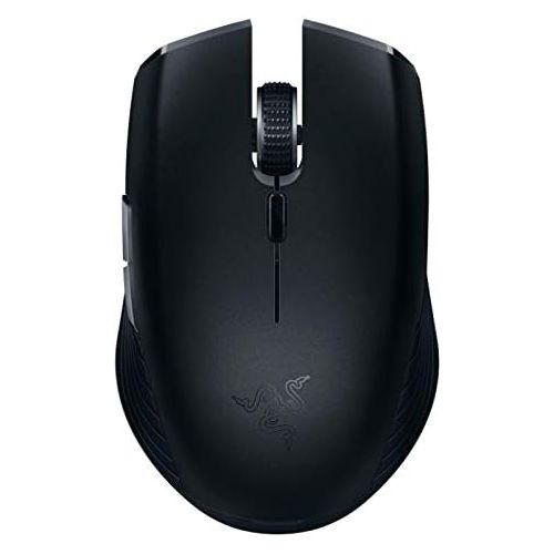 레이저 Razer Atheris Ambidextrous Wireless Mouse: 7200 DPI Optical Sensor - 350 Hr Battery Life - USB Wireless Receiver & Bluetooth Connection - Classic Black