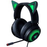 Razer Kraken Kitty RGB USB Gaming Headset: THX 7.1 Spatial Surround Sound - Chroma RGB Lighting - Retractable Active Noise Cancelling Mic - Lightweight Aluminum Frame - For PC - Cl
