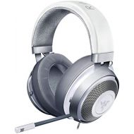 Razer Kraken Gaming Headset: Lightweight Aluminum Frame - Retractable Noise Isolating Microphone - For PC, PS4, Nintendo Switch - 3.5 mm Headphone Jack - Mercury White