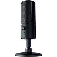 Razer Seiren X USB Streaming Microphone: Professional Grade - Built-In Shock Mount - Supercardiod Pick-Up Pattern - Anodized Aluminum - Classic Black