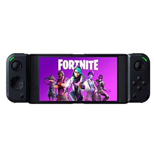 레이저 Razer Junglecat Dual-Sided Mobile Game Controller for Android: Modular Design - 100 Hr Battery Life - Bluetooth Low-Latency - Compatible w/ Razer Phone 2, Galaxy Note 9, Galaxy S10