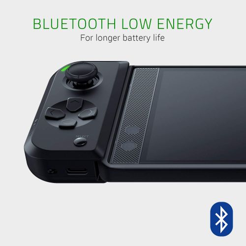 레이저 Razer Junglecat Dual-Sided Mobile Game Controller for Android: Modular Design - 100 Hr Battery Life - Bluetooth Low-Latency - Compatible w/ Razer Phone 2, Galaxy Note 9, Galaxy S10