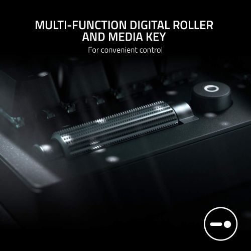레이저 Razer BlackWidow V3 Mechanical Gaming Keyboard: Yellow Mechanical Switches - Linear & Silent - Chroma RGB Lighting - Compact Form Factor - Programmable Macro Functionality, Classic